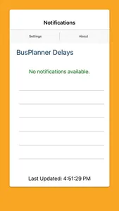 BusPlanner Delays screenshot 0