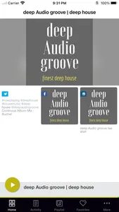 deep Audio groove | deep house screenshot 0