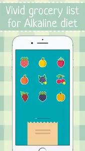 Alkaline foods Diet food list Acidity guide PH app screenshot 0