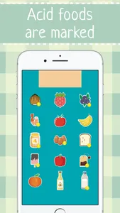 Alkaline foods Diet food list Acidity guide PH app screenshot 2