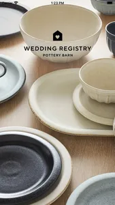 Pottery Barn Wedding Registry screenshot 0