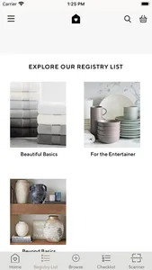 Pottery Barn Wedding Registry screenshot 4