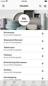 Pottery Barn Wedding Registry screenshot 5