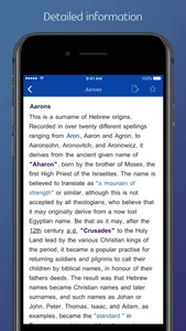 Surname Dictionary: origin, meaning and history screenshot 1