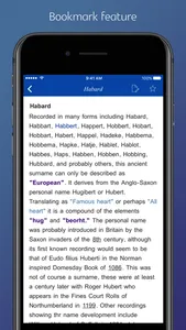 Surname Dictionary: origin, meaning and history screenshot 2