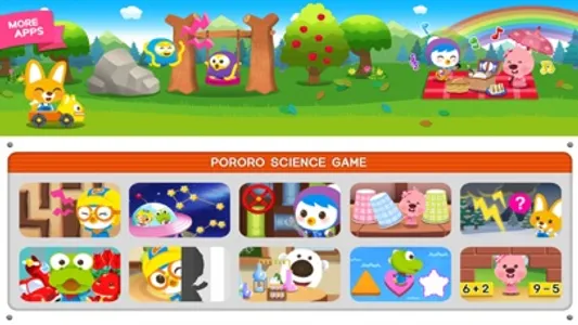 Pororo Sciecne Game - Puzzle screenshot 1