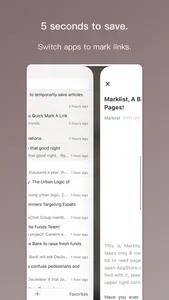 Marklist - Manage Later Things screenshot 1