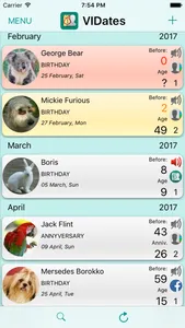 VIDates (Very Important Dates) screenshot 0