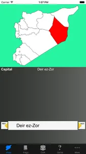 Syria Governorate Maps and Capitals screenshot 0