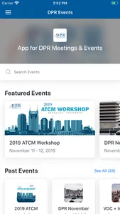 DPR Events screenshot 1