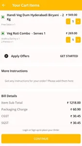 Bikkgane Biryani Order Online screenshot 4