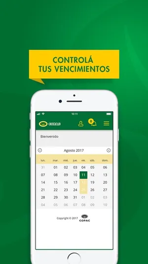 COPAC screenshot 2