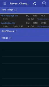 IPO Prospector screenshot 1