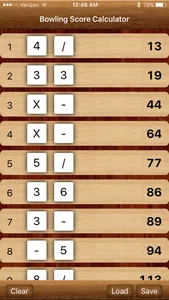 Bowling Calculator screenshot 0