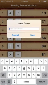 Bowling Calculator screenshot 2