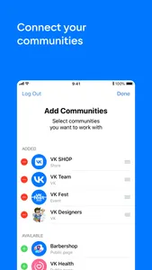 VK Admin: Manage communities screenshot 4