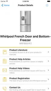 Customer Service by Whirlpool® screenshot 0