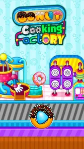 Donut Make Factory-Girl Game screenshot 0