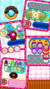 Donut Make Factory-Girl Game screenshot 2