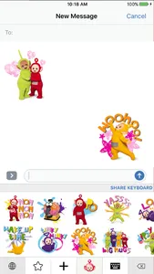 Teletubbies Sticker Time screenshot 1