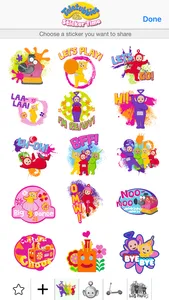 Teletubbies Sticker Time screenshot 2