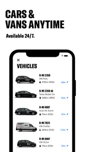 MILES Carsharing & Transport screenshot 1