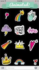 Huge Animated Sticker Pack screenshot 0