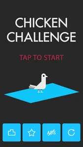 Chicken Scream Challenge - Jumping Bird Go! screenshot 0