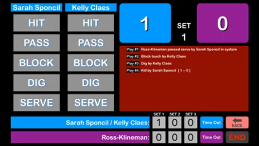 BBS Beach Volleyball Stats screenshot 3