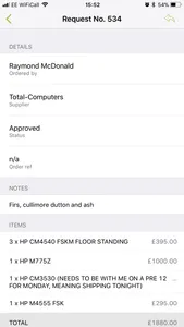 uPrint Orders screenshot 1