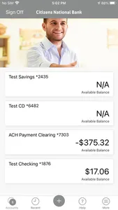Citizens National Bank Biz App screenshot 1