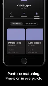 Cone: Color Picker & Pantone screenshot 4