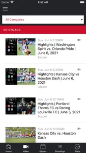 National Women's Soccer League screenshot 2