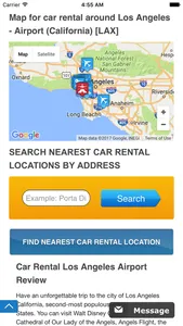 Car hire LAX - Los Angeles USA screenshot 2