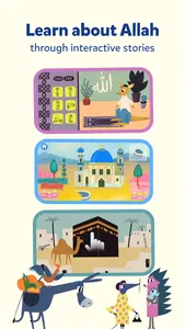 Miraj Islamic Stories & Games screenshot 1