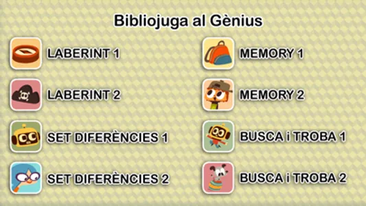 Bibliojuga amb el Genius screenshot 0