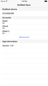 Brailliant Sync screenshot 0