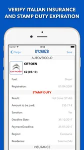iTarga - Verify license plate screenshot 1