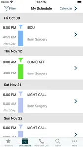 Synergy Mobile - Scheduling screenshot 0