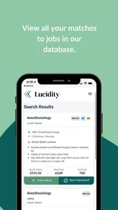 Lucidity - Healthcare Staffing screenshot 1