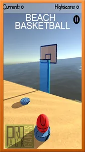 Beach Basketball Flick - Multiplayer Arcade X Game screenshot 0