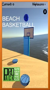 Beach Basketball Flick - Multiplayer Arcade X Game screenshot 2