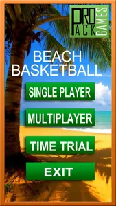 Beach Basketball Flick - Multiplayer Arcade X Game screenshot 3