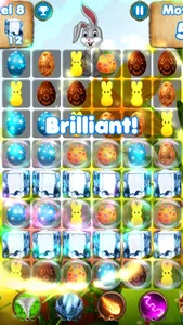 Easter Games Candy - match 3 for cute bunny hop screenshot 3