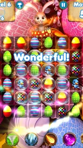 Easter Games Candy - match 3 for cute bunny hop screenshot 4