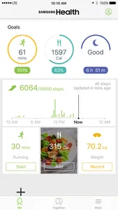 Samsung Health screenshot 0