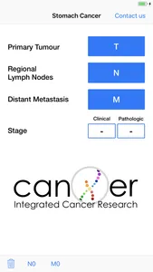 Stomach Cancer TNM Staging Aid screenshot 1