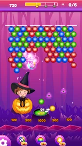 Bubble Shooter: Dark Halloween screenshot 0