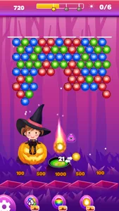 Bubble Shooter: Dark Halloween screenshot 1