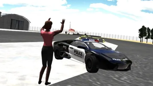 City Traffic Police Car Driving screenshot 1